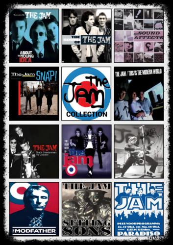 Vintage Collectible Posters - 1P,Metal Signs THE JAM COLLECTION MUSIC