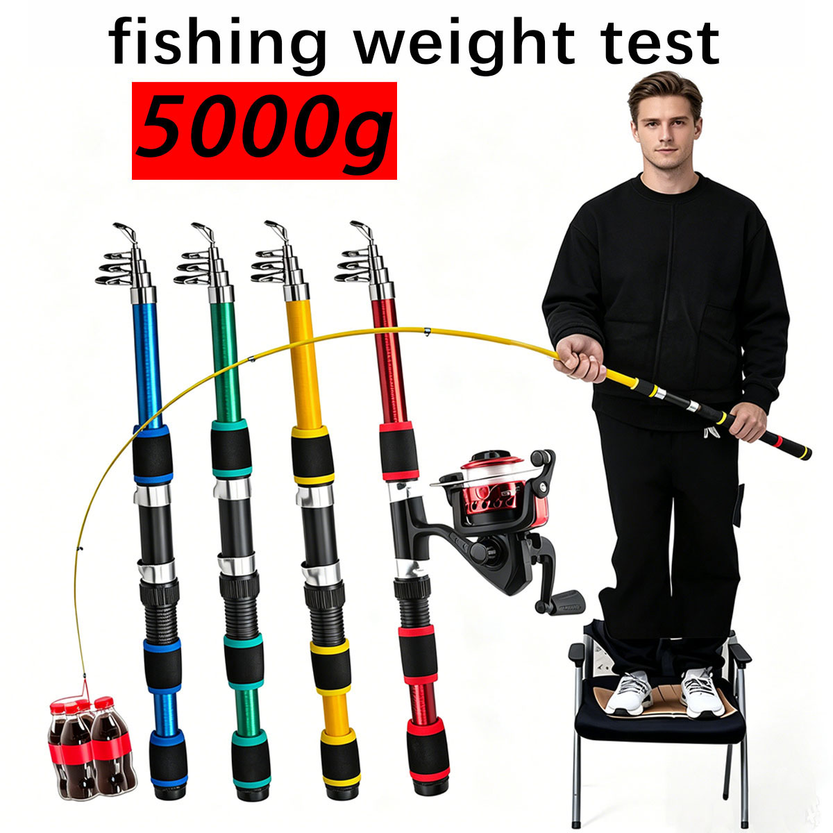 Telescopic Fishing Rod Reel Co - огляд і ціна Developing Tank Reel
