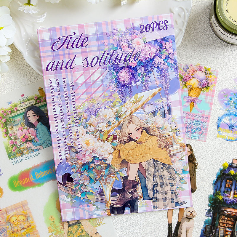 20 pcs/book PET Stickers book  - огляд і ціна Vintage Collectible Books