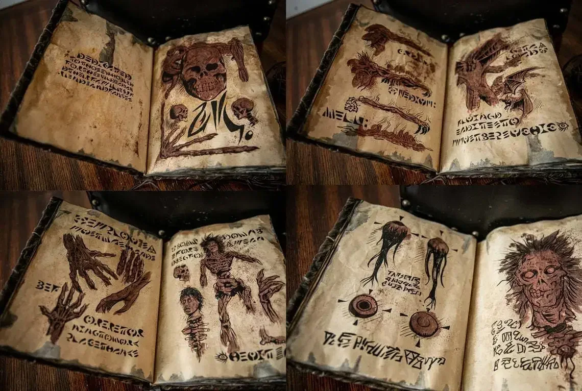 Vintage Necronomicon - Dark Ma - огляд і ціна Vintage Collectible Books