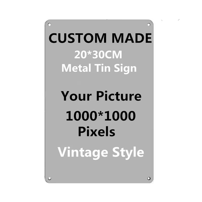 Personalized Custom Metal Tin  - огляд і ціна Vintage Collectible Plates