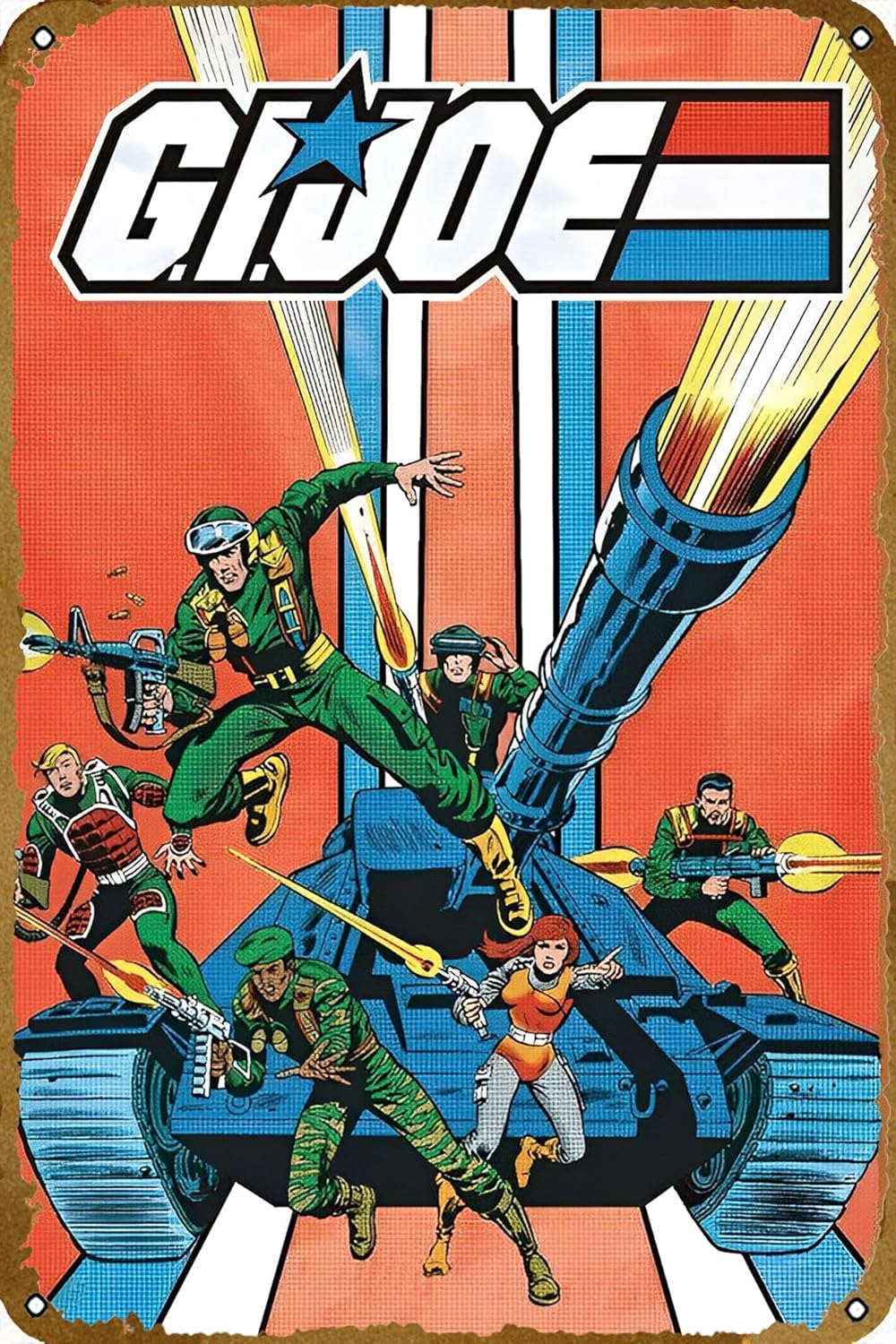Gi Joe – Tank – Poster Vintage - огляд і ціна Vintage Collectible Posters
