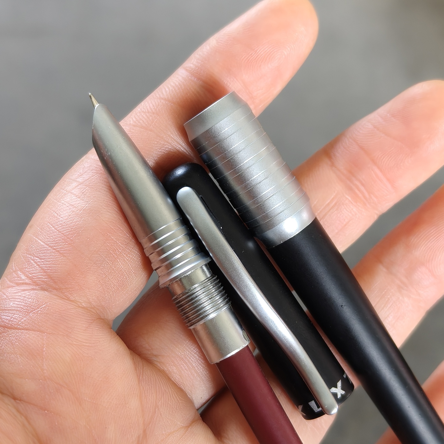 3pens Old Vintage Rare  Founta - огляд і ціна Vintage Collectible Pens