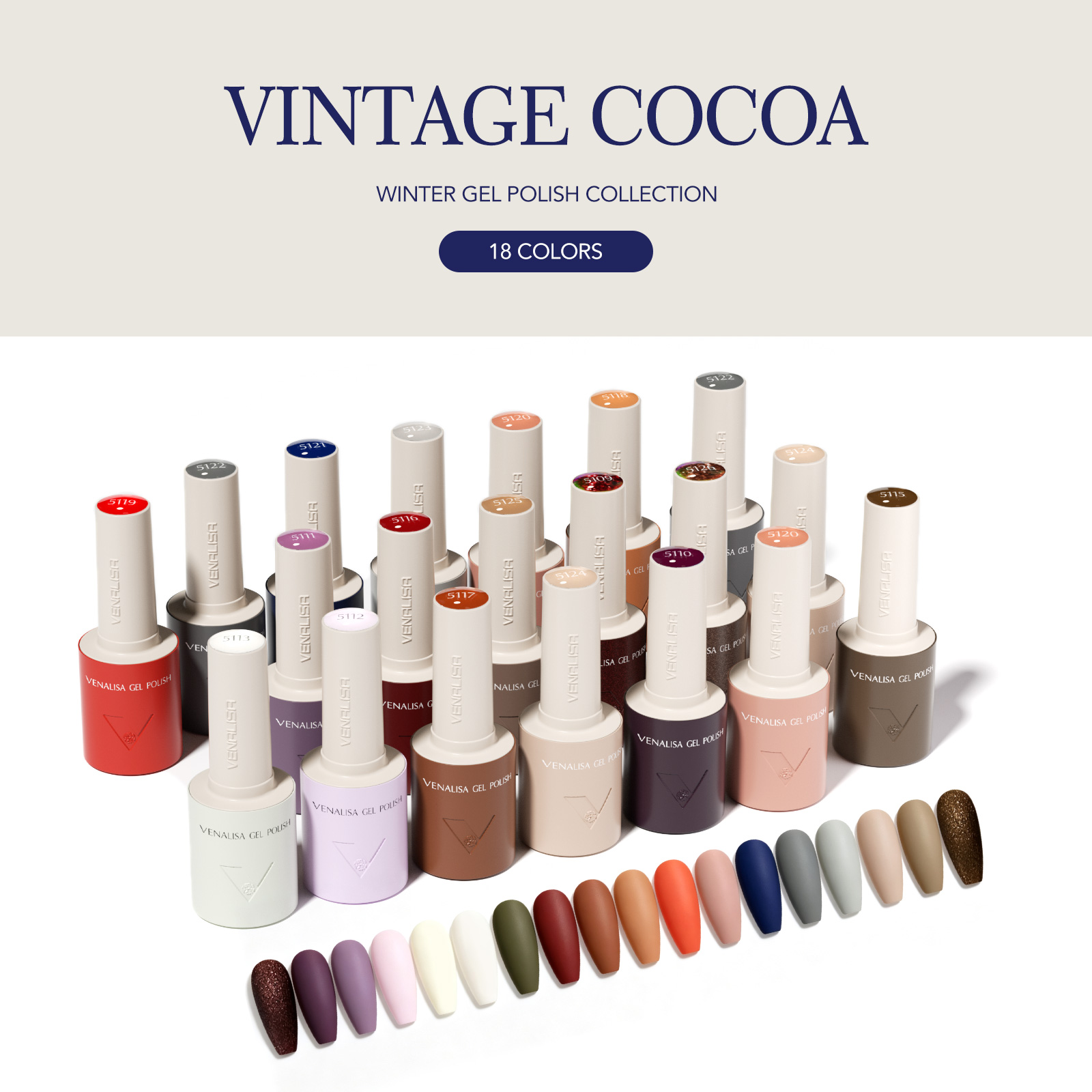 VENALISA V7 Gel Nail Polish 18 - огляд і ціна Vintage Collectible Bottles