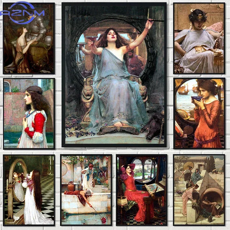 Canvas Painting Wall Art Pictu - огляд і ціна Vintage Collectible Posters