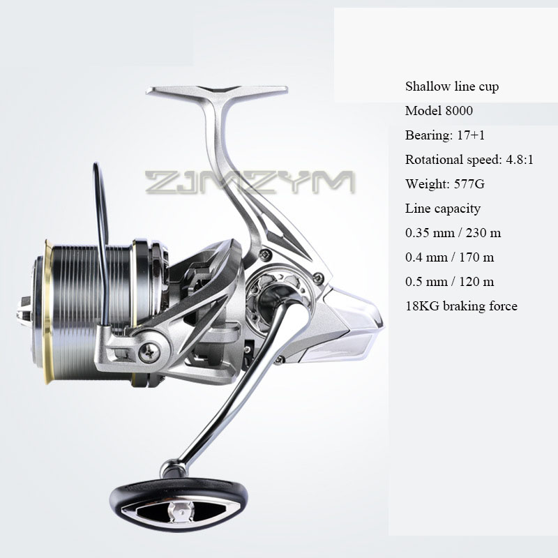 18KG Large Drag Fishing Reels  - огляд і ціна Developing Tank Reel