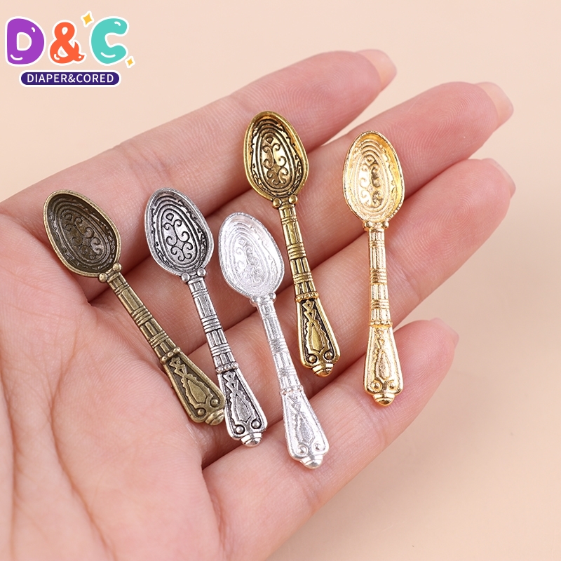 10Pcs 1:12 Dollhouse Miniature - огляд і ціна Vintage Collectible Spoons