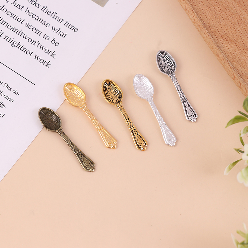 10Pcs 1:12 Dollhouse Miniature - огляд і ціна Vintage Collectible Spoons