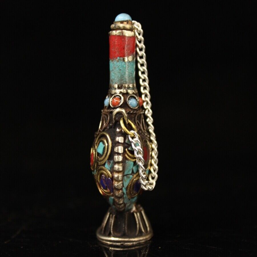 Collection Chinese brass inlai - огляд і ціна Vintage Collectible Bottles