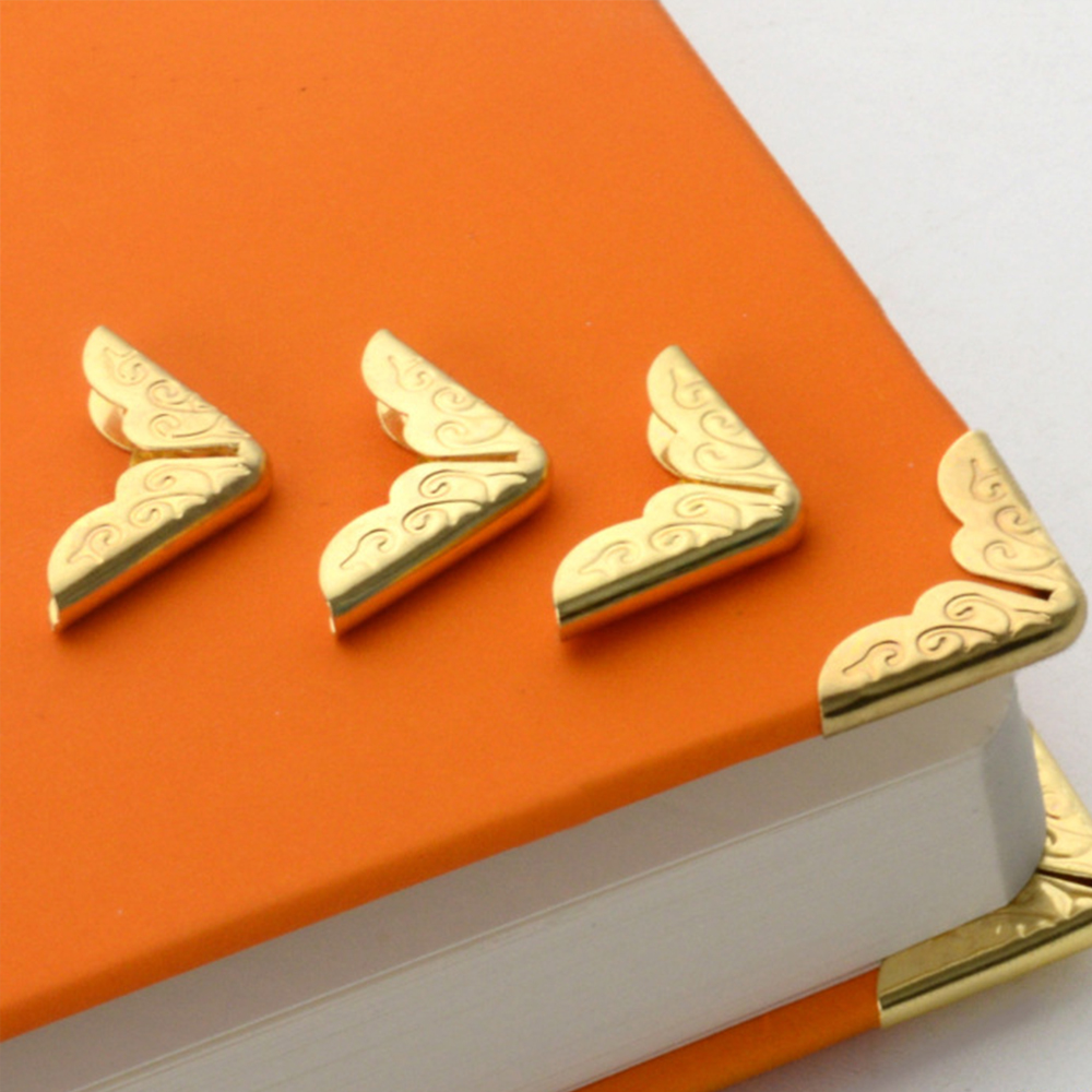 50Pcs Metal Book Corner Protec - огляд і ціна Vintage Collectible Books