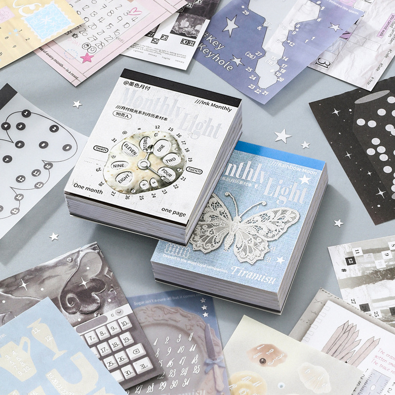 90Pcs Monthly Light Series Wri - огляд і ціна Vintage Collectible Books