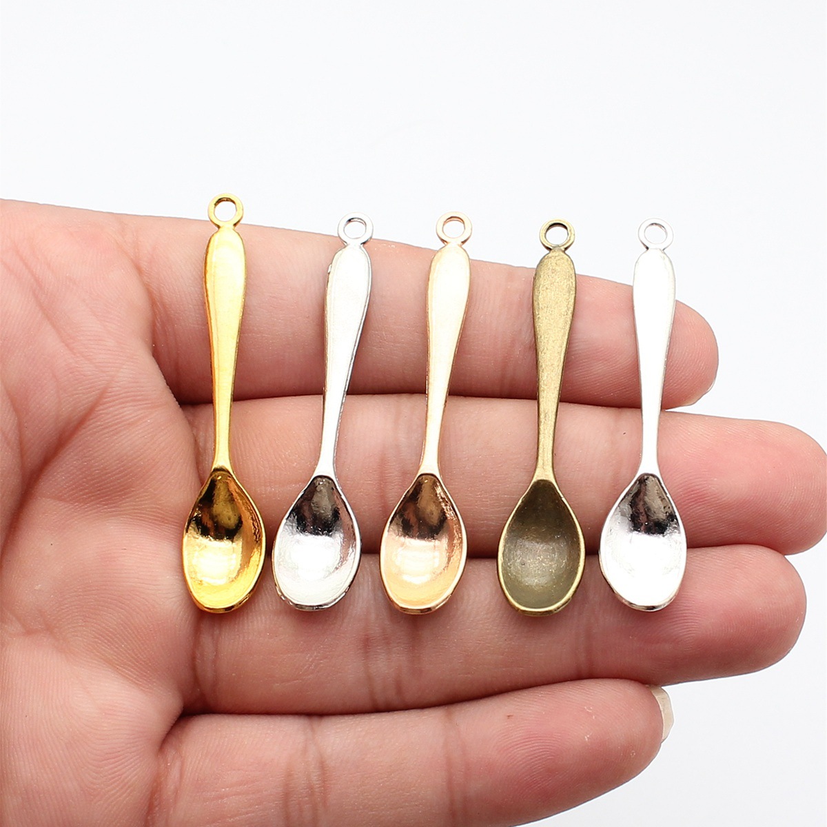 WYSIWYG 10pcs 54x11mm 5 Colors - огляд і ціна Vintage Collectible Spoons