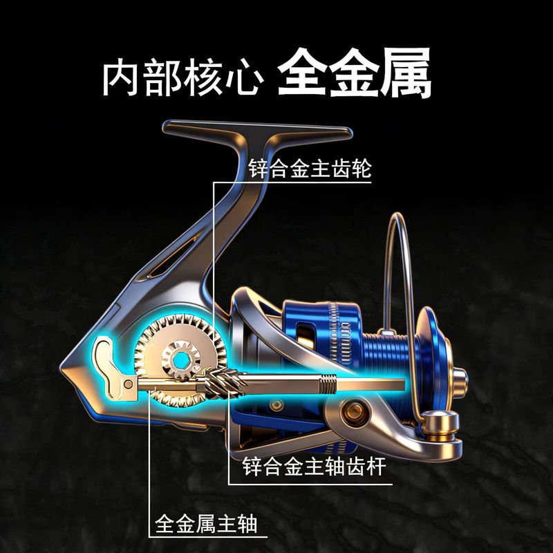 New Fishing Gear Spinning Whee - огляд і ціна Developing Tank Reel