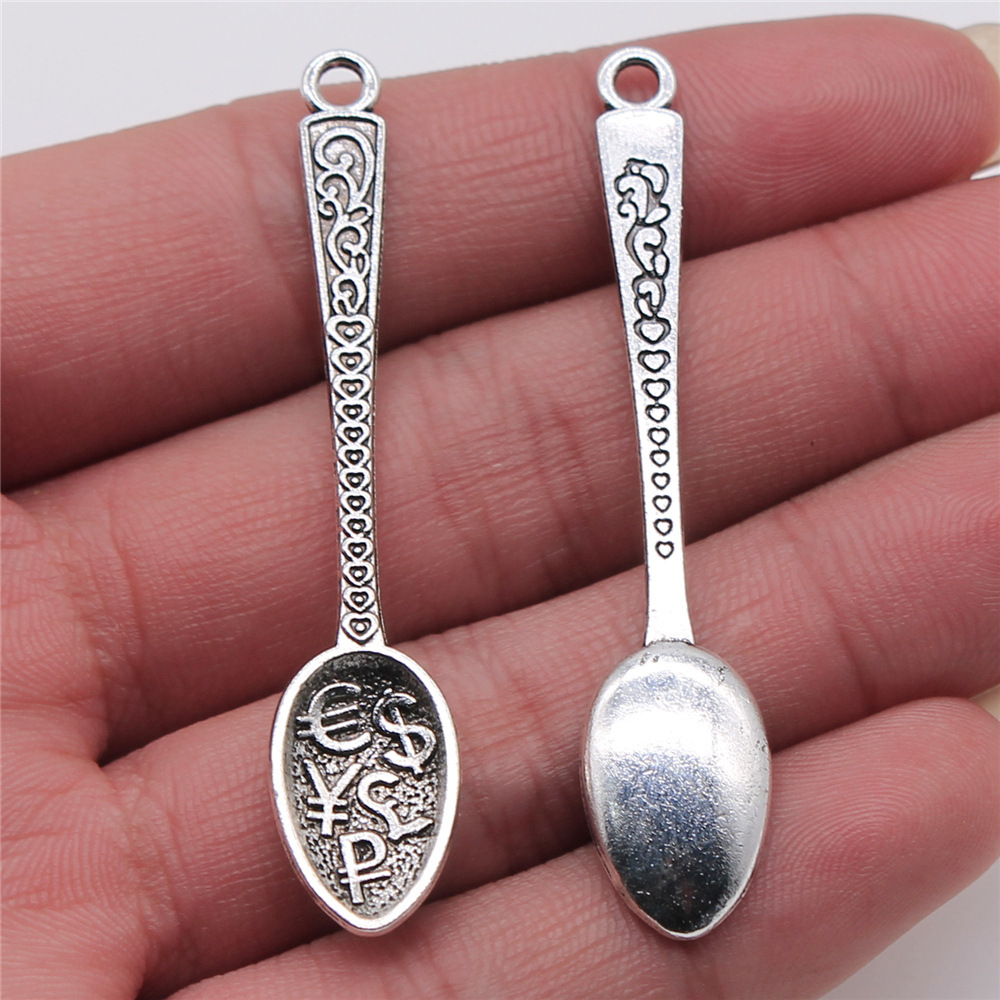 IFOCUS 10pcs/Lot Rich Spoon Ch - огляд і ціна Vintage Collectible Spoons
