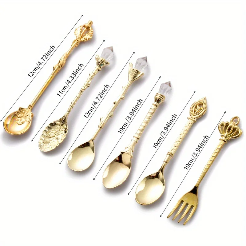 6pcs Vintage Spoons Fork Royal - огляд і ціна Vintage Collectible Spoons