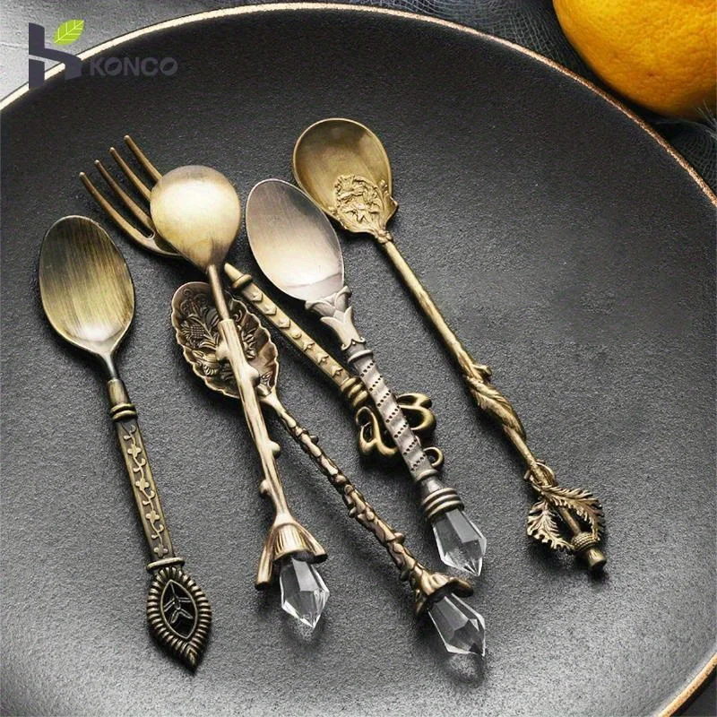 6pcs Vintage Spoons Fork Royal - огляд і ціна Vintage Collectible Spoons