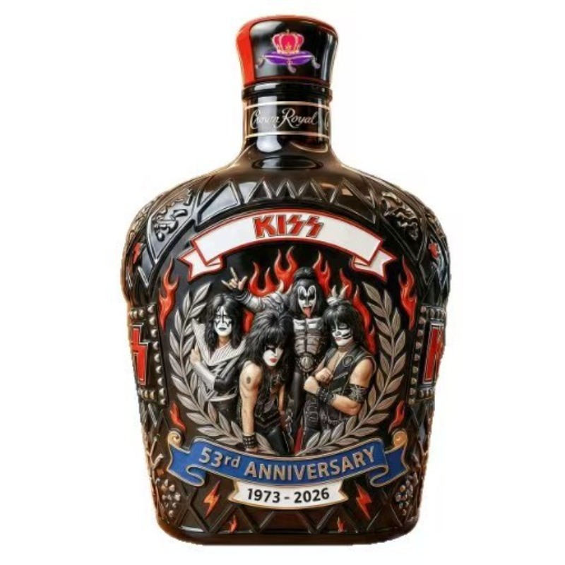 Collectible KISS Band Style Wh - огляд і ціна Vintage Collectible Liquor Bottles