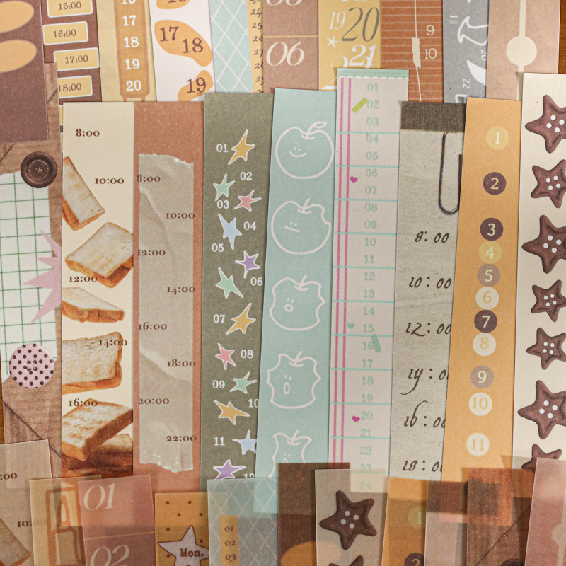 40Pcs Vintage Washi Paper Long - огляд і ціна Vintage Collectible Books
