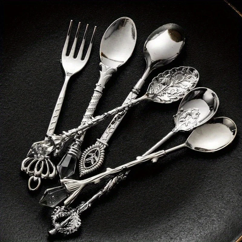 6pcs Vintage Spoons Fork Royal - огляд і ціна Vintage Collectible Spoons