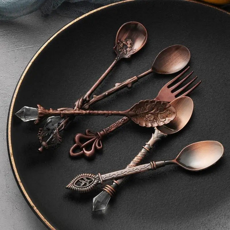 6pcs Vintage Spoons Fork Royal - огляд і ціна Vintage Collectible Spoons