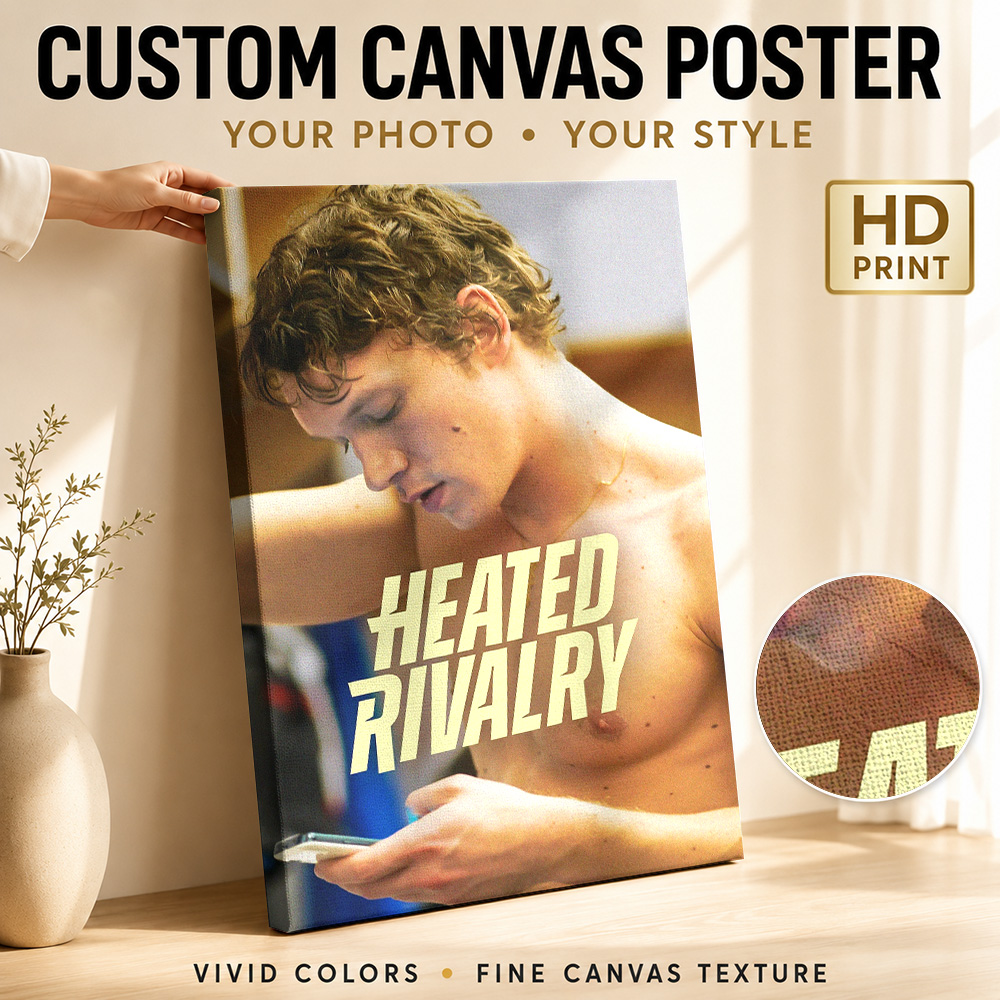 Heated Rivalry Movie Canvas Pa - огляд і ціна Vintage Collectible Posters
